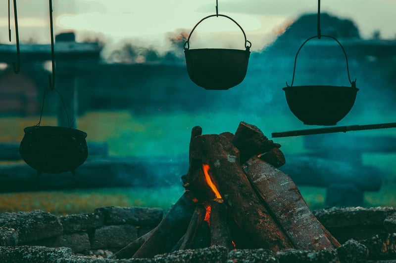 Cooking in the kitchen