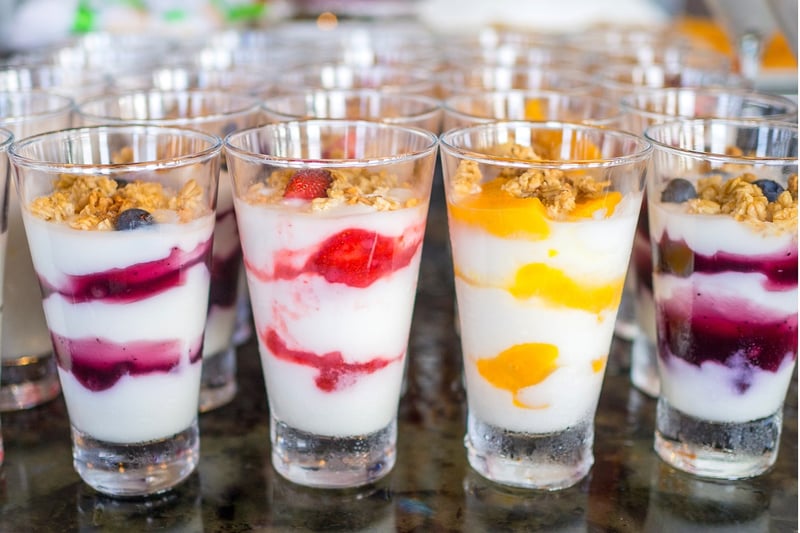 Greek Yogurt Parfait with Fresh Berries